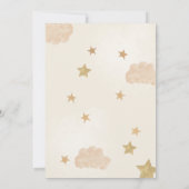 Bear Balloons Bearly Wait Baby Dusche Einladung (Rückseite)