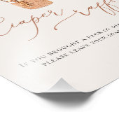 Bear Balloons Diaper Raffelzeichen Fotodruck (Ecke)