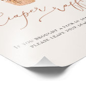 Bear Balloons Diaper Raffelzeichen Fotodruck (Ecke)