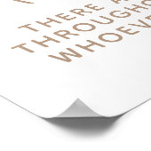 Bear Balloons Moderne Babydusche Schnuller Jagd Poster (Ecke)