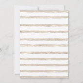 Bear Balloons Moderne geschlechtsneutrale Babydusc Einladung (Rückseite)