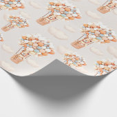 Bear Balloons Packpapier (Ecke)