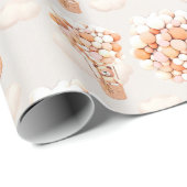 Bear Balloons Packpapier (Rolleneckpunkt)