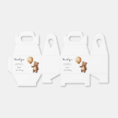 Bear Balloons Wolken warten Baby-Dusche frühzeitig Geschenkschachtel (Ungefaltet)
