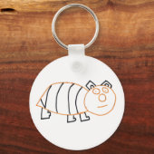 Bear Bear 5,7 cm Tastenring Schlüsselanhänger (Vorderseite)