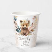 Bear Bear Baby Shooting Paper Cup Pappbecher (Vorderseite)