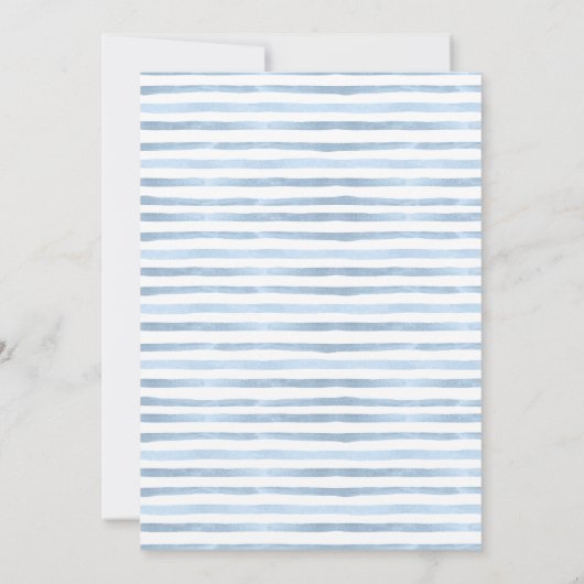 Bear Bear Baby Shower Einladung (Rückseite)