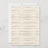 Bear Bear Baby Shower Einladung Barly Wait Brown T (Rückseite)