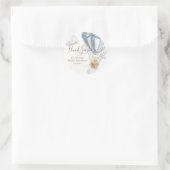 Bear Bear Bear Bear Bearly Wait Danke Baby Dusche Runder Aufkleber (Tasche)