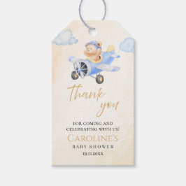 Bear Bear Bear Bear im Flugzeug - Danke Geschenkanhänger