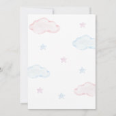 Bear Bear Bear Reveal Party Einladung (Rückseite)