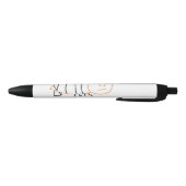 Bear Bear Black Trim Pen Kugelschreiber (Unterseite)
