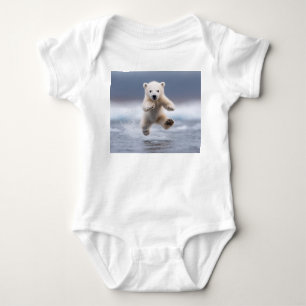 Bear Bear Cub Baby Bodysuit Strampler