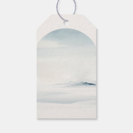 Bear Bear Cub Baby Boy Shoounter Geschenkanhänger (Rückseite)