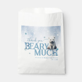 Bear Bear Winter - Moderne Bear Wait Geschenktütchen