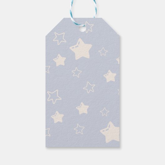 Bear Bearly Wait Boy Dusche Danke Geschenkanhänger (Rückseite)