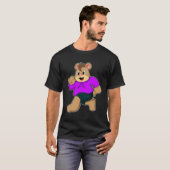 Bear beim Laufen T-Shirt (Vorne ganz)