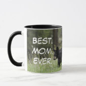 Bear Beste Mama je Mütter Tag Kaffee Tasse (Links)