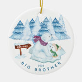 Bear Big Brother Weihnachtsschmuck (Vorne)