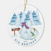Bear Big Brother Weihnachtsschmuck (Links)