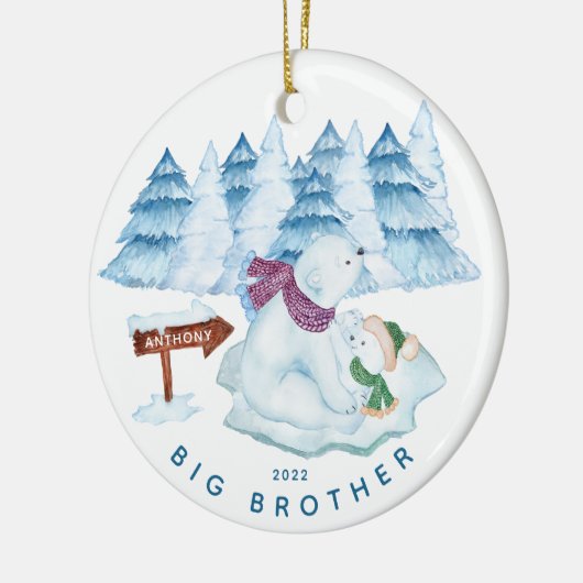 Bear Big Brother Weihnachtsschmuck (Links)