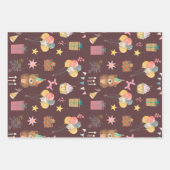 Bear Birthday Geschenkpapier Set (Vorderseite 2)