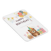 Bear Birthday Magnet (Rechte Seite)