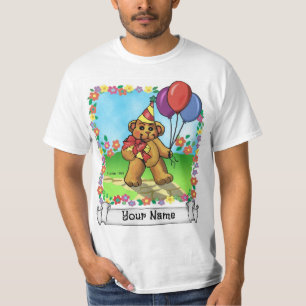Bear Birthday Party Geburtstagsparty T - Shirt