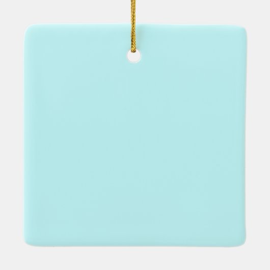 Bear Birthday Party Ornamente (Rückseite)