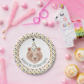 Bear Birthday Party Paper Teller Watercolor Teddy (Party)