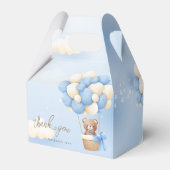 Bear Blue Balloons Geschenkschachtel (Rückseite)