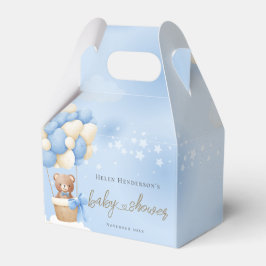 Bear Blue Balloons Geschenkschachtel