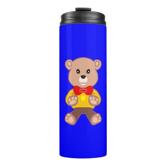 Bear Blue Thermal Tumbler Thermosbecher (Vorderseite)