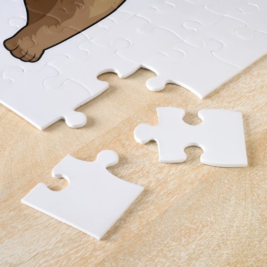 Bear Boxer Boxhandschuhe Puzzle (Seite)