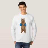 Bear Boxer Boxhandschuhe T-Shirt (Vorne ganz)