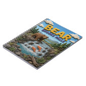 Bear Brooks Falls Moderne KlayKoo Notizblock (Linke Seite)