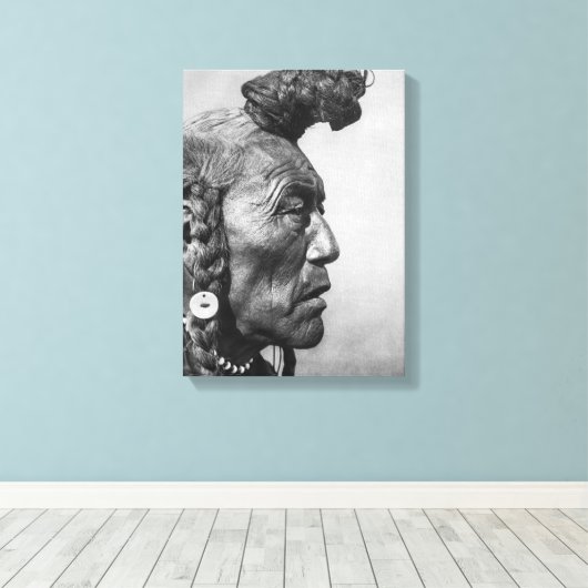 Bear Bull Leinwand (Insitu (Holzboden))