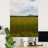 Bear Butte, South Dakota Poster (Heimbüro)