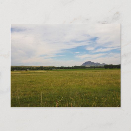 Bear Butte, South Dakota Postkarte (Vorderseite)