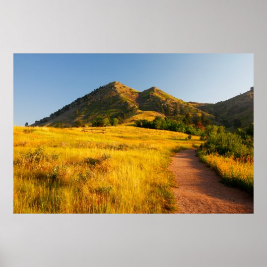 Bear Butte Staat Park, South Dakota Poster (Vorne)
