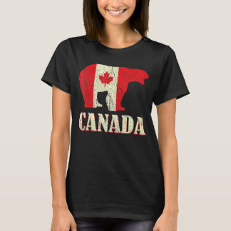 Bear Canada Day Proud Canadian Canada T-Shirt