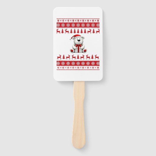 Bear Christmas Christmas (1) Fächer (Vorderseite)