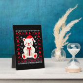 Bear Christmas Christmas (1) Fotoplatte (Seite)