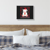 Bear Christmas Christmas (1) Leinwanddruck (Insitu (Schlafzimmer))