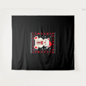 Bear Christmas Christmas (1) Wandteppich (Vorderseite (Horizontal))