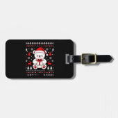 Bear Christmas Christmas (3) Gepäckanhänger (Vorderseite horizontal)