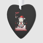 Bear Christmas Christmas (4) Ornament (Vorderseite)