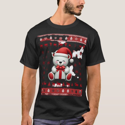 Bear Christmas Christmas (5) T-Shirt (Vorderseite)