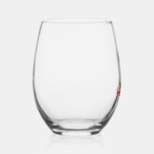 Bear Christmas Christmas Weinglas Ohne Stiel (Rechts)