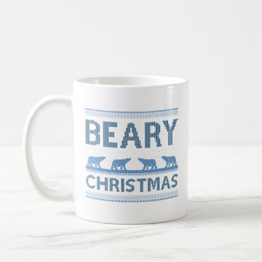 Bear Christmas Kaffeetasse (Links)